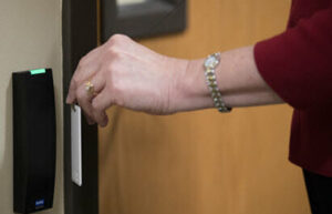 Access Control door