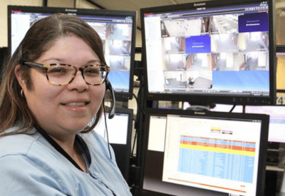 monitoring agent with alarm screens