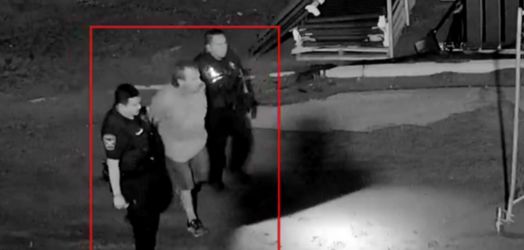 arrest on trespassed commercial property