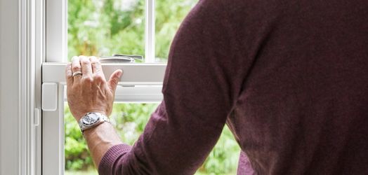 Window Contact Person closing or opening window