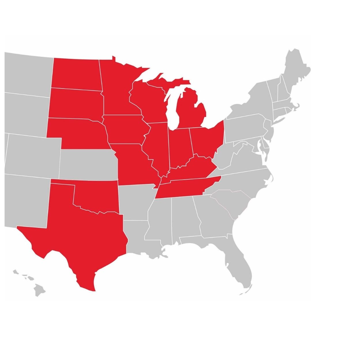 map of the united states