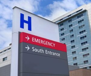 Exterior Hospital Sign